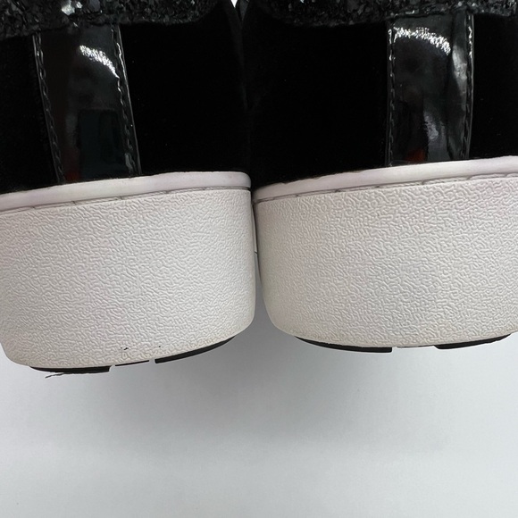 MICHAEL Michael Kors Black Velvet Irving Sneakers Womens Size 11M - Picture 6 of 14